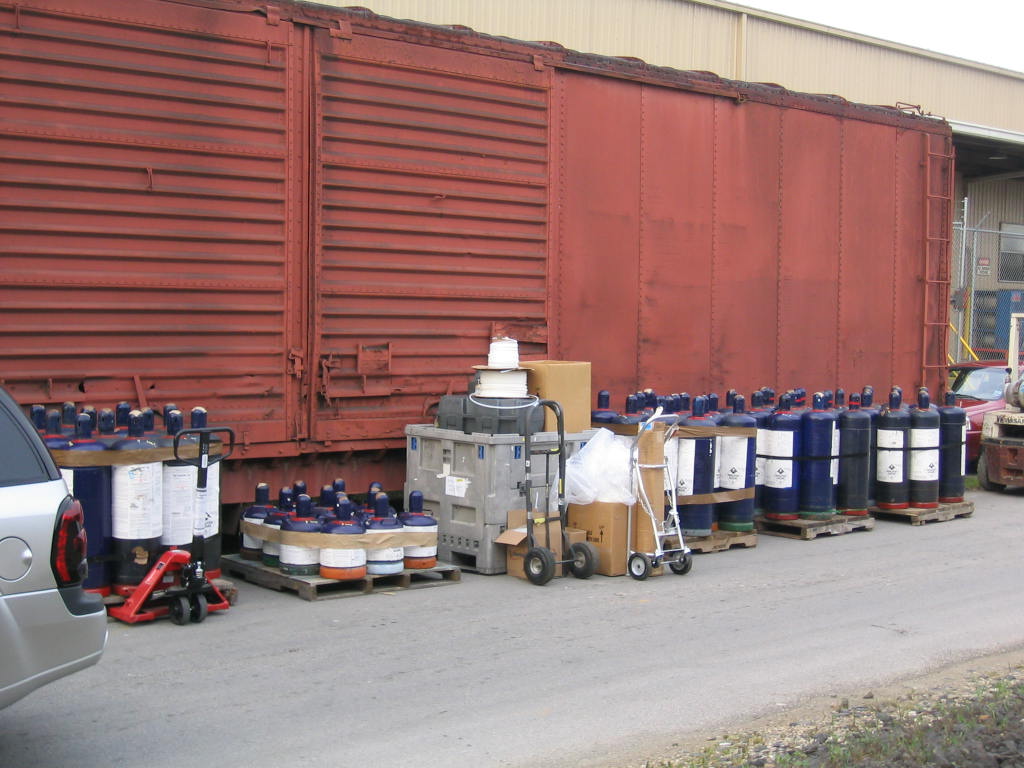 Fumigating Imported Farm Equipment