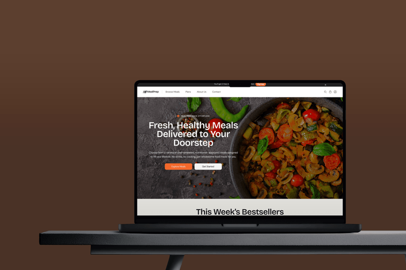 Simple website design that is easy to navigate and understand