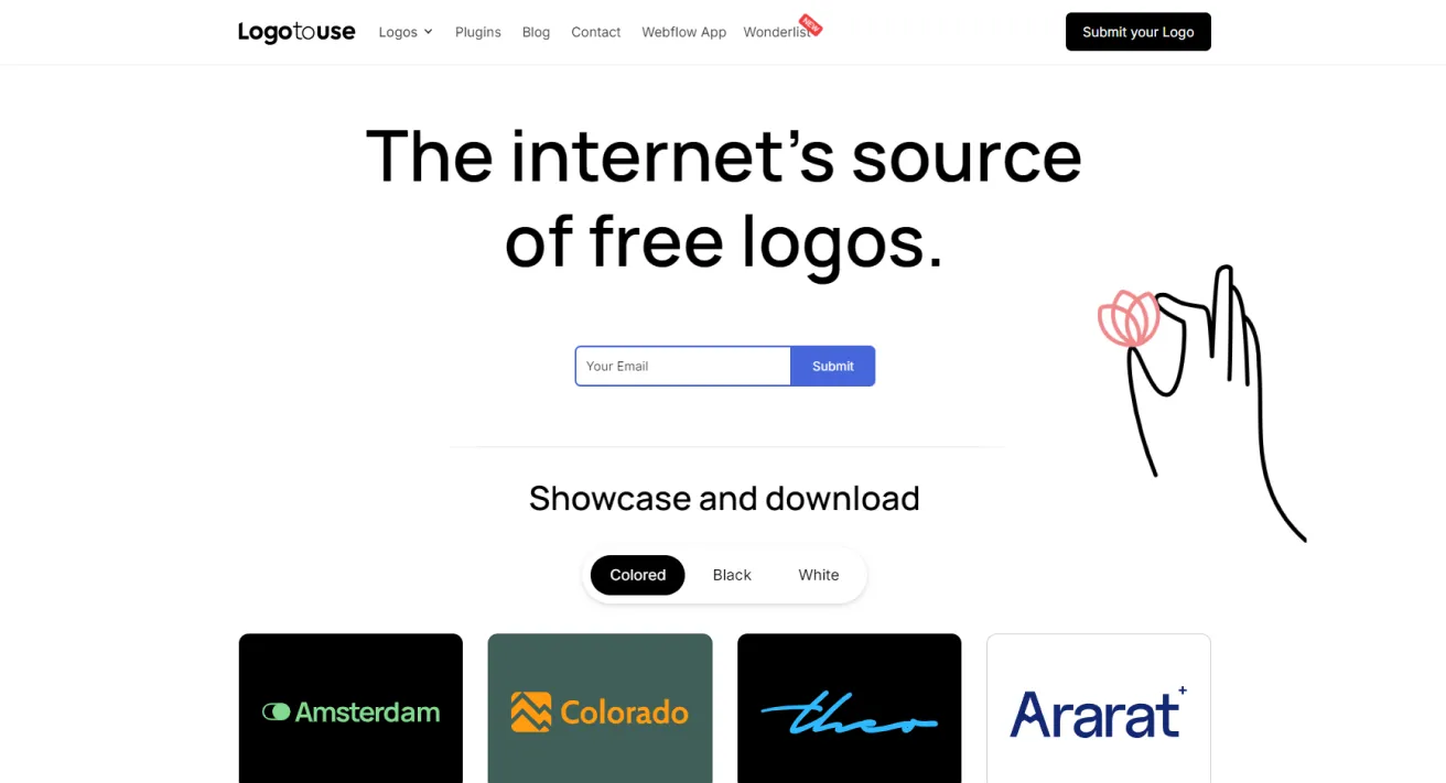 image fonts and logos