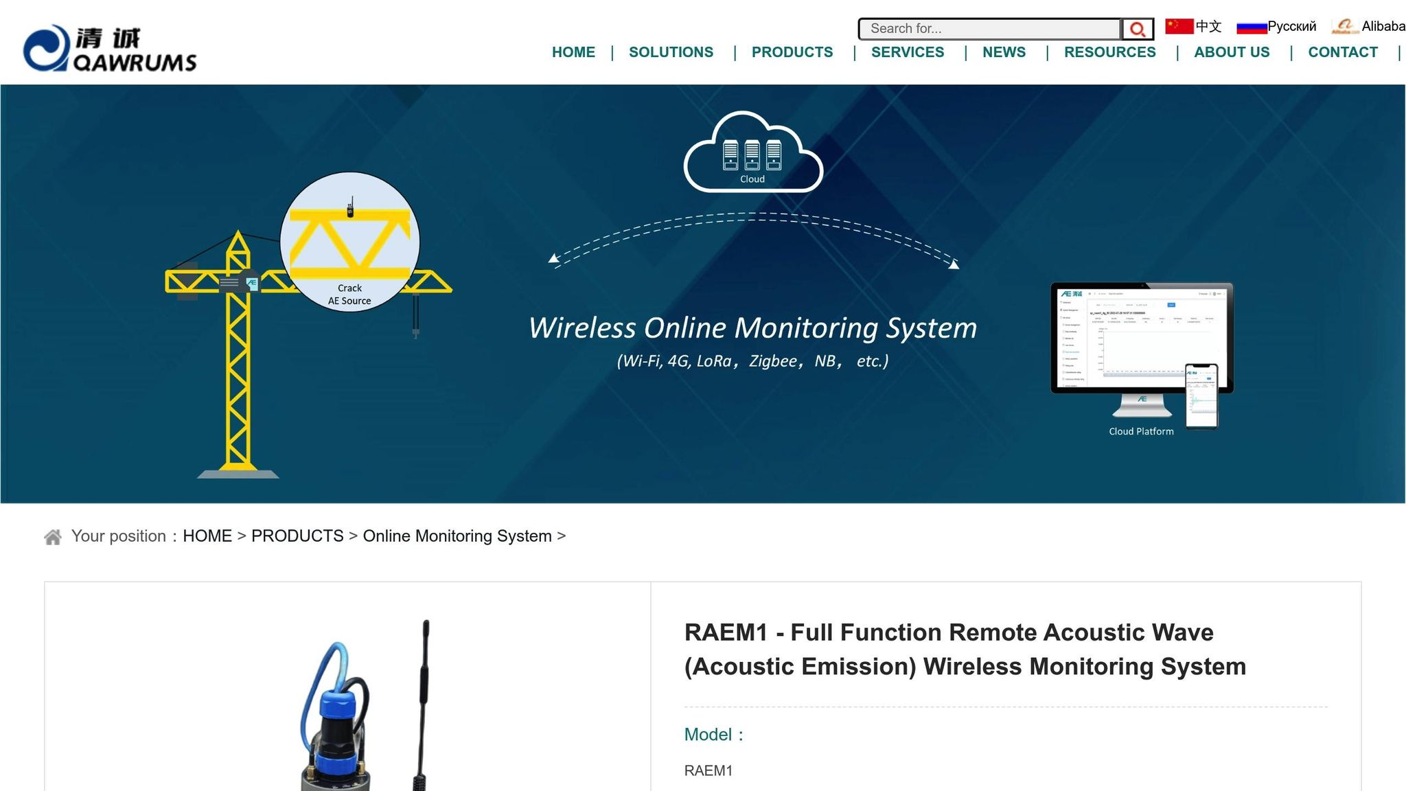 RAEM1 Acoustic Wave