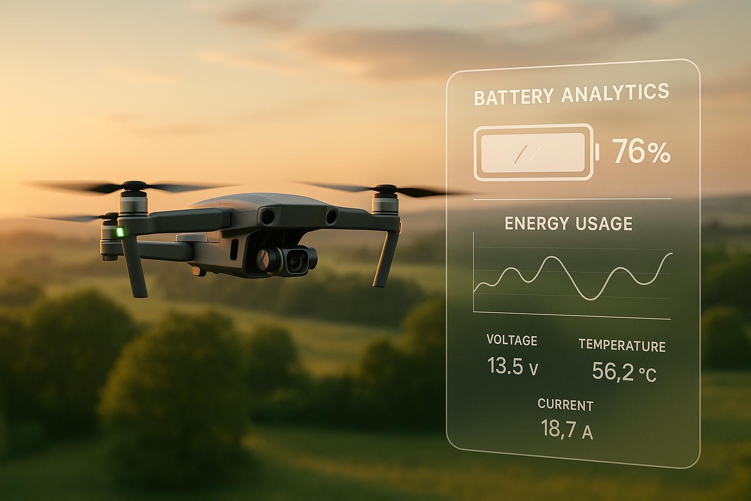 How Digital Twins Improve Drone Battery Management