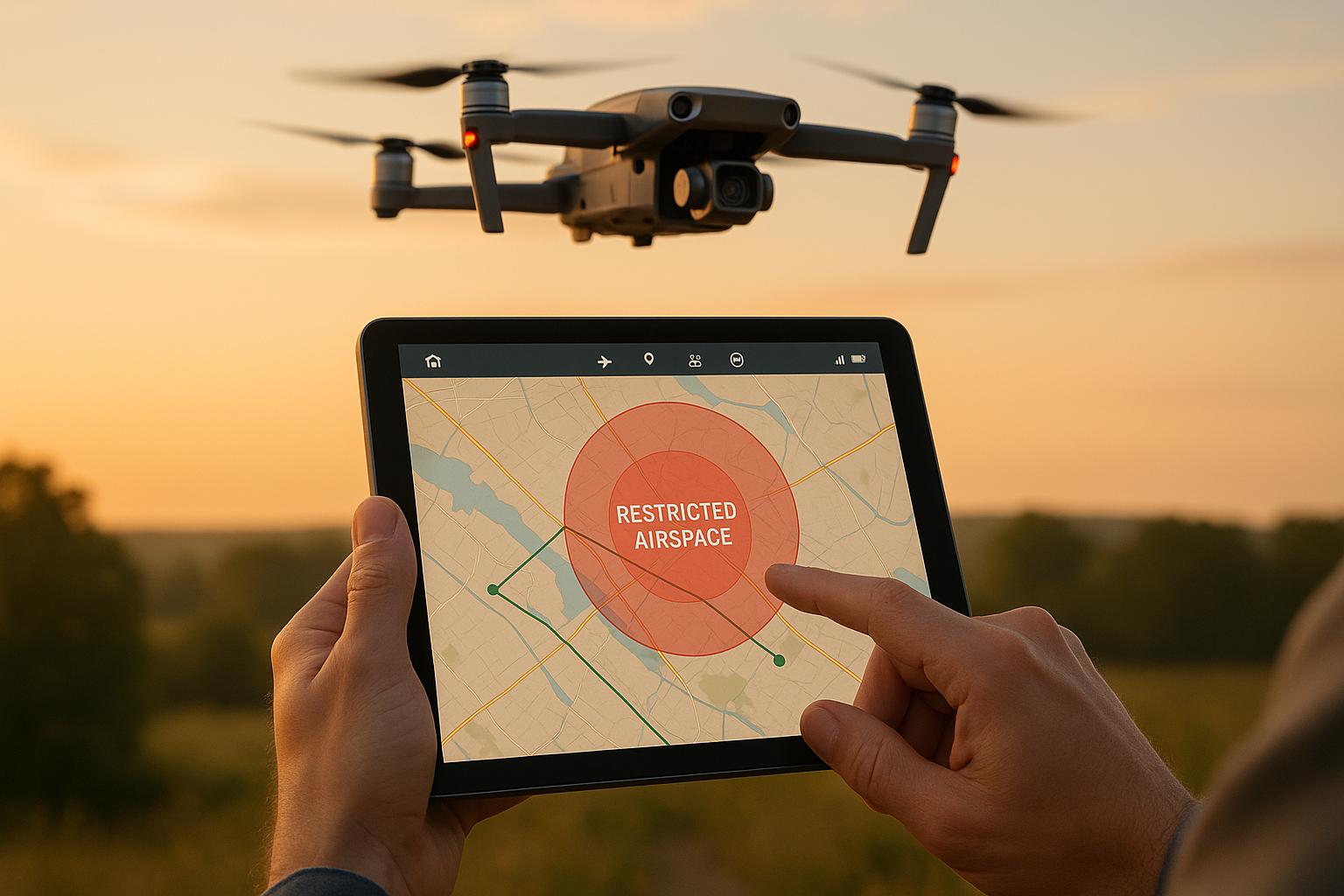 How to Plan Drone Flights in Restricted Zones