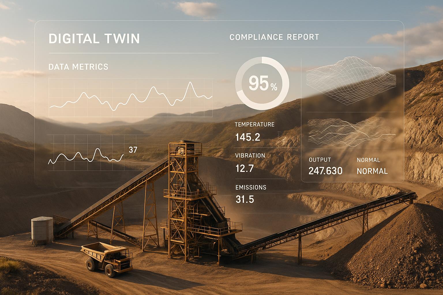 Digital Twins for Mining Compliance: Guide 2025
