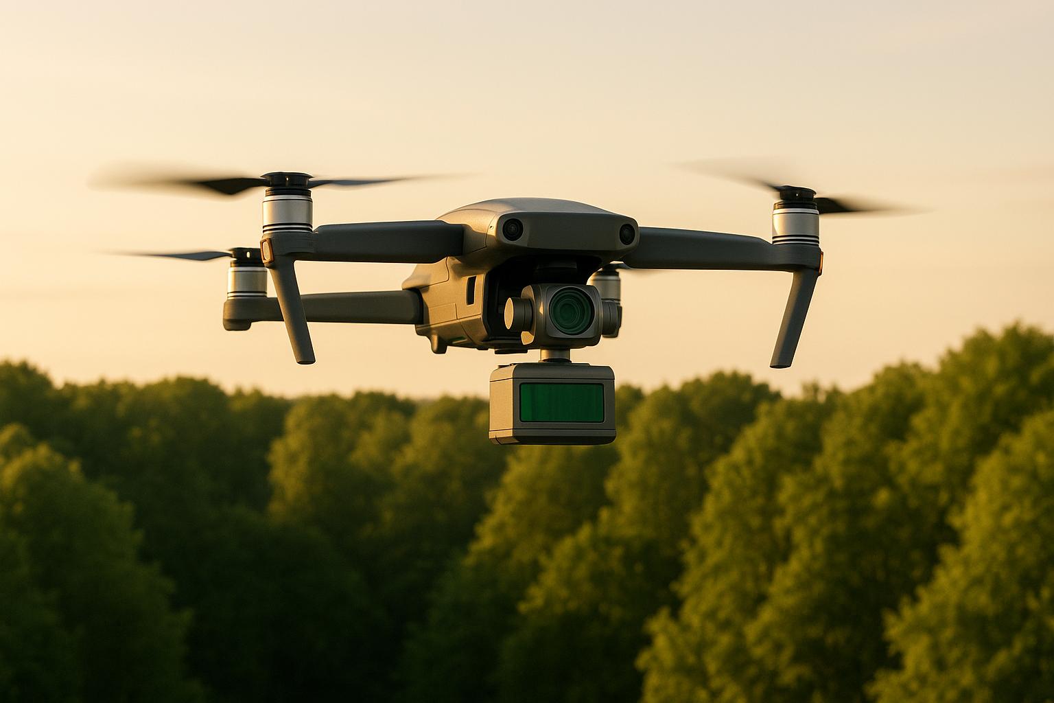 Drone Speed Settings for LiDAR Surveys