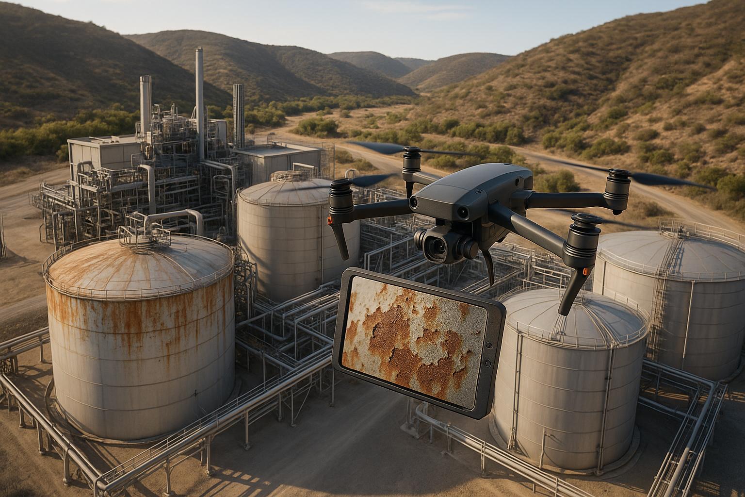 How AI Enhances Drone Corrosion Analysis