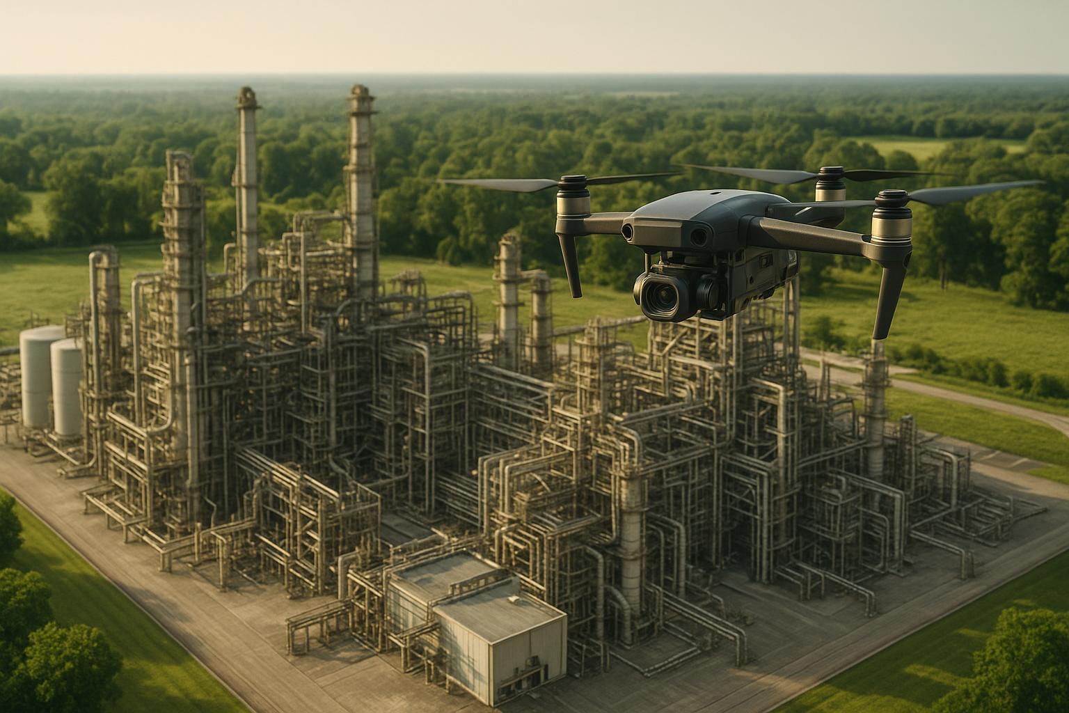 How Drones Create 3D Models for Asset Inspections