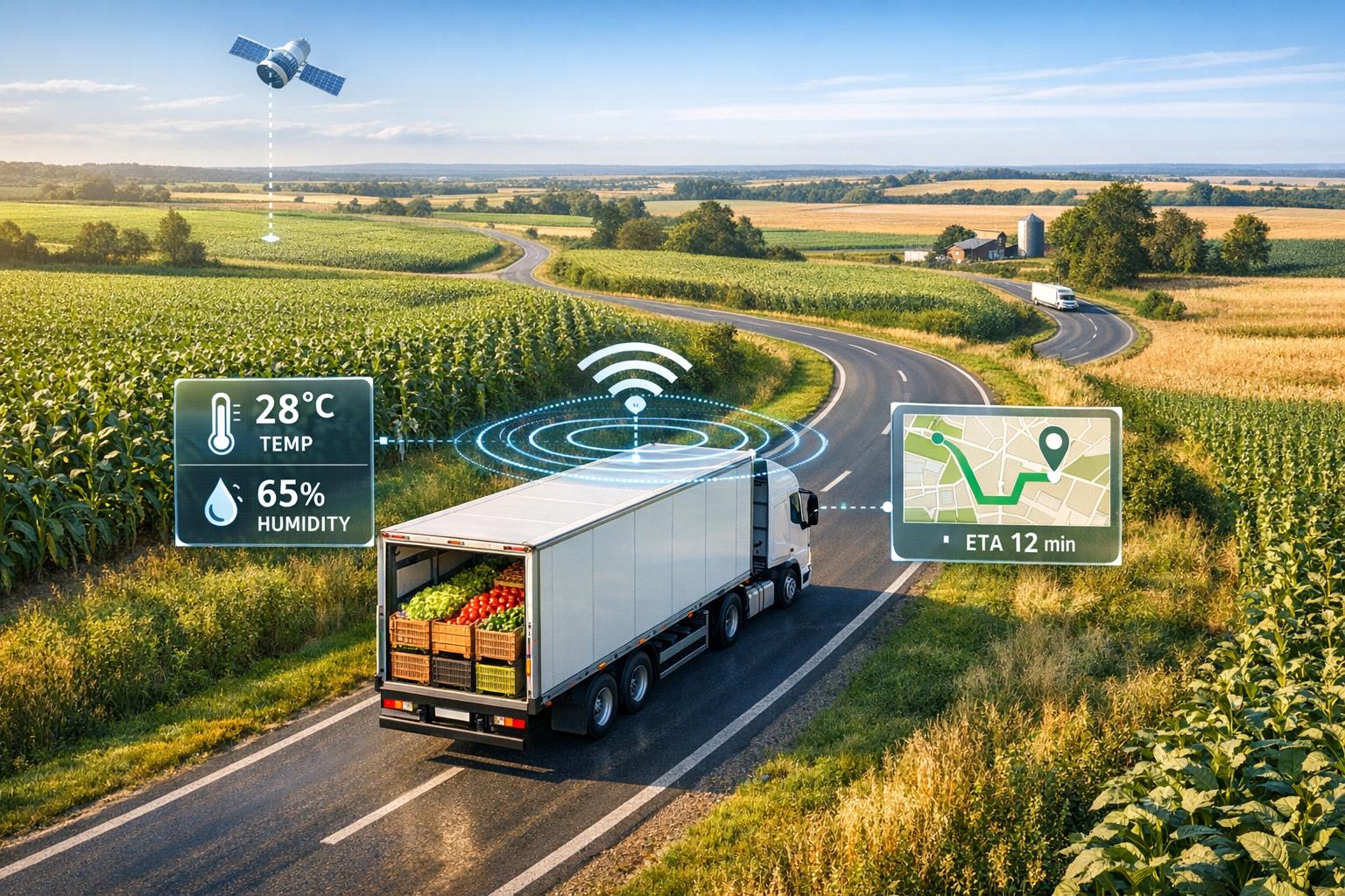 How Digital Twins Support Sustainable Crop Transport