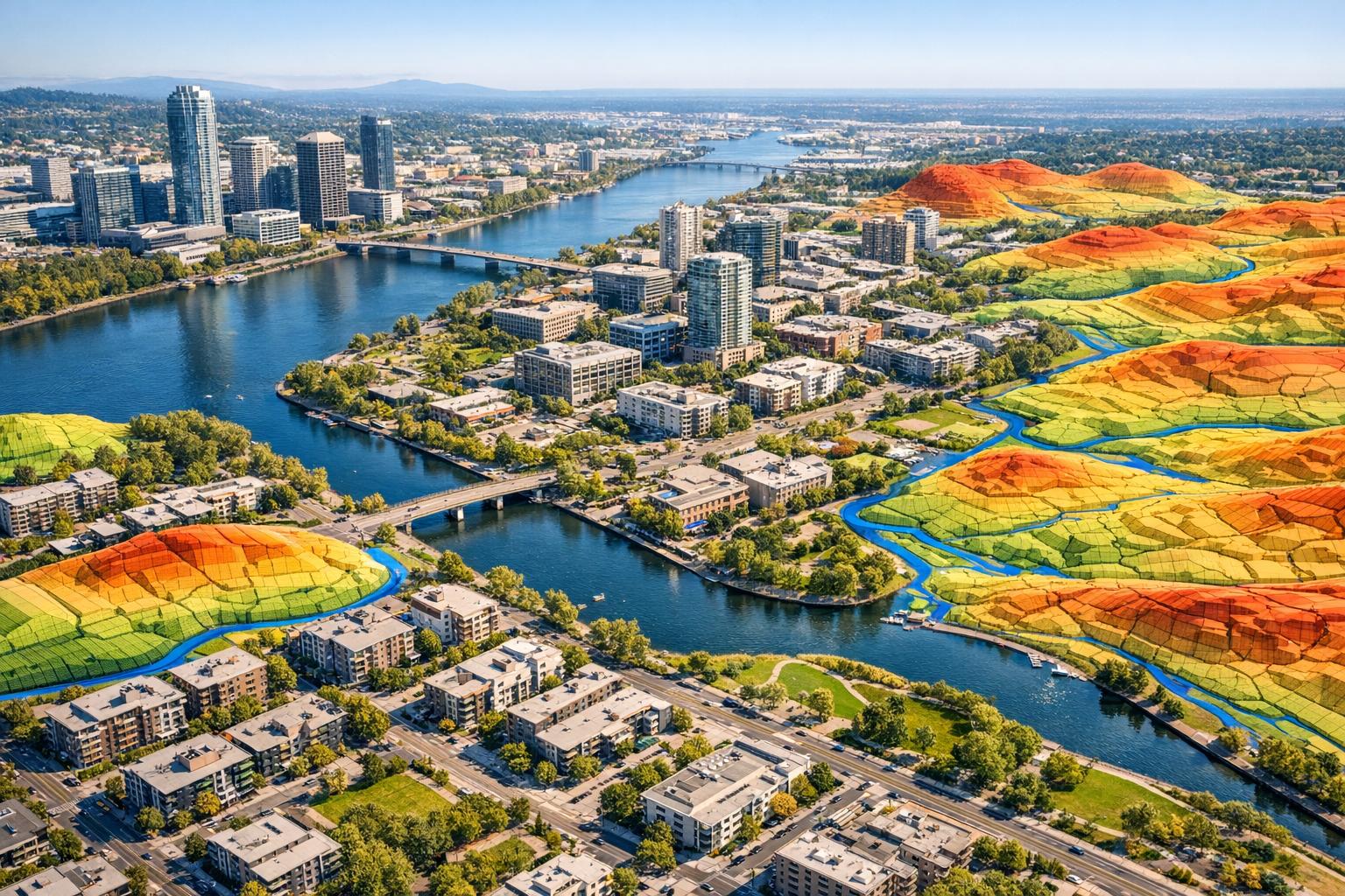 Drone LiDAR for Urban Flood Risk Assessment