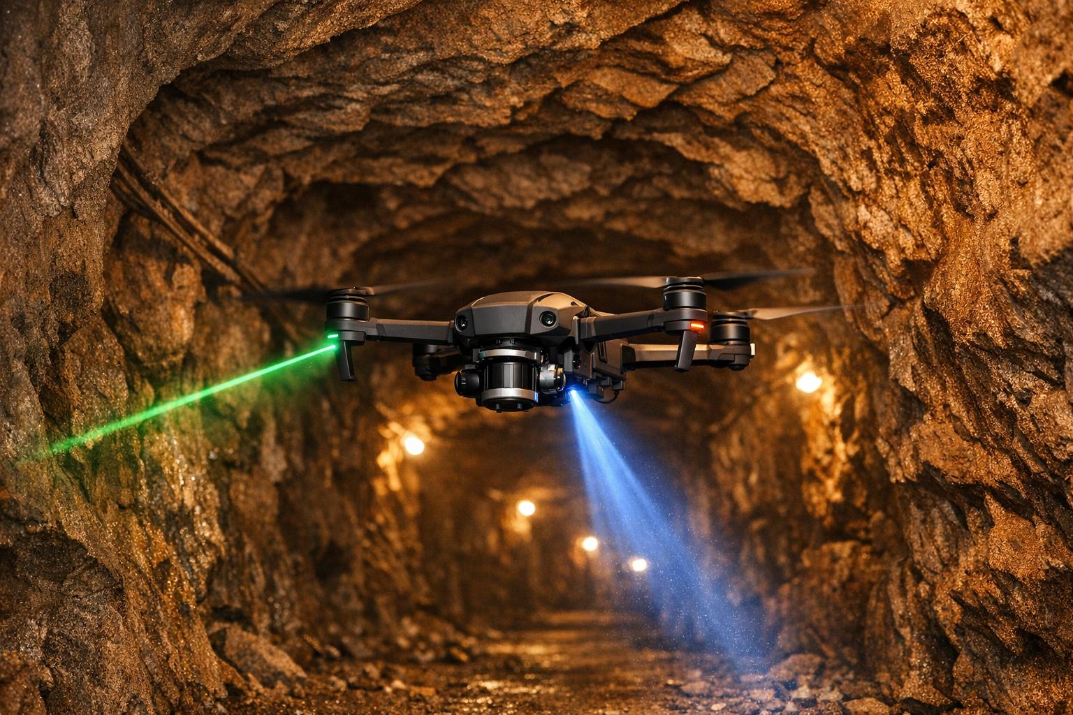 Autonomous Drones for Underground Mine Mapping