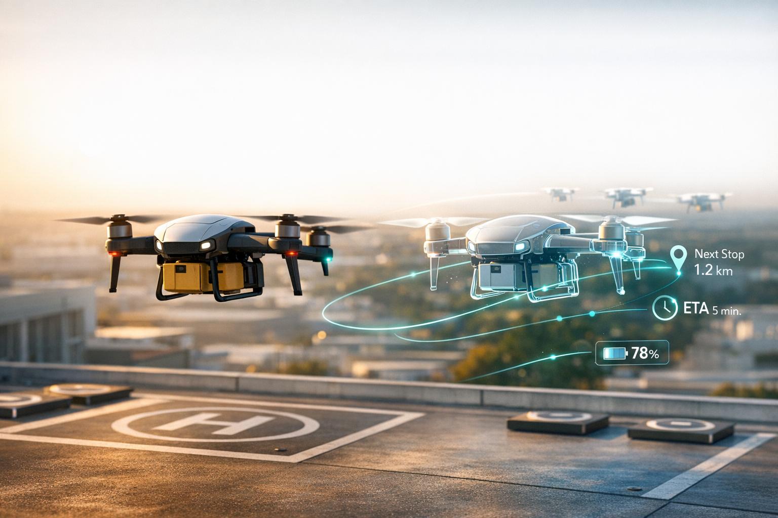 How Digital Twins Improve Drone Scheduling