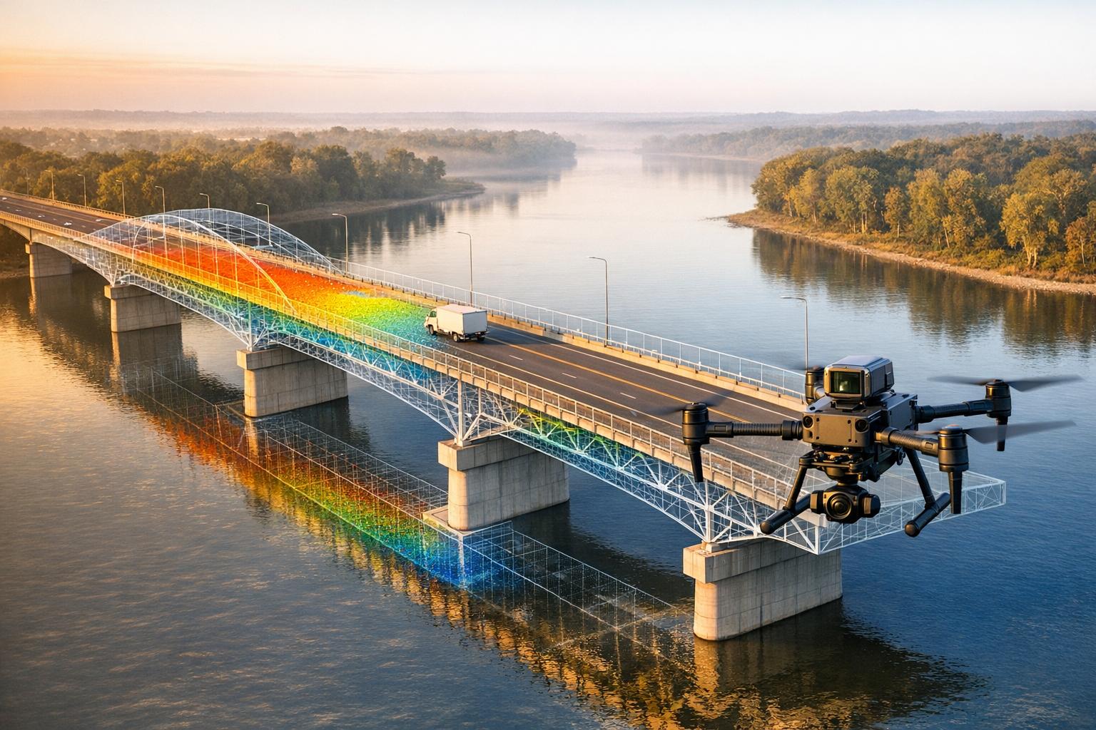 Case Study: UAV-Based Load Analysis for Bridges
