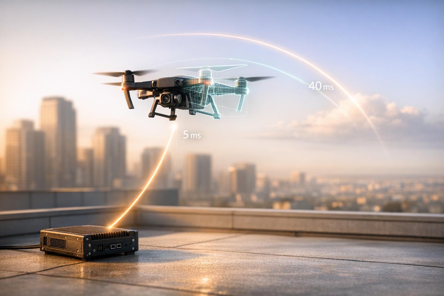 Reducing Latency in Drone Digital Twin Models