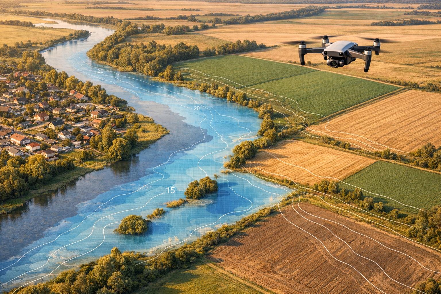 Drone Data in Flood Risk Assessment