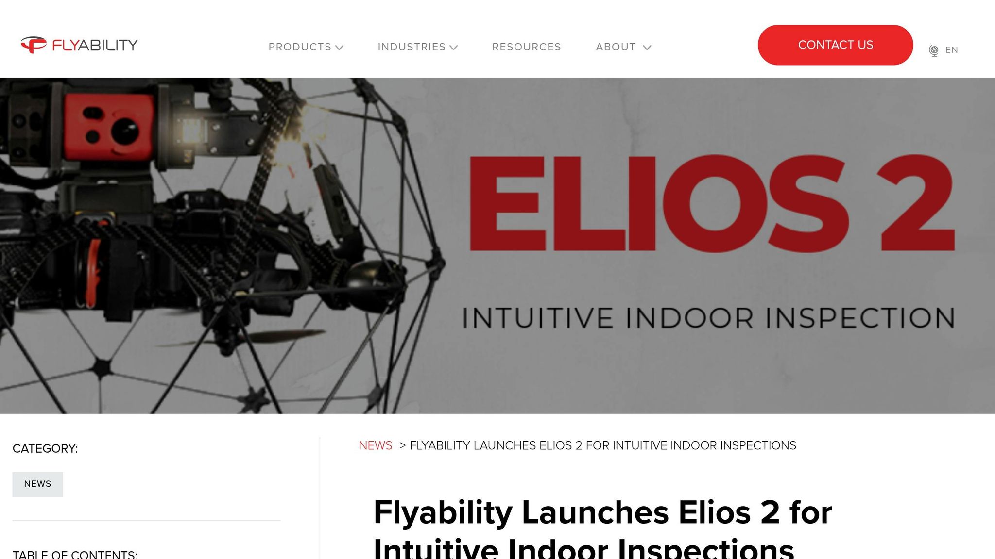 Flyability Elios 2