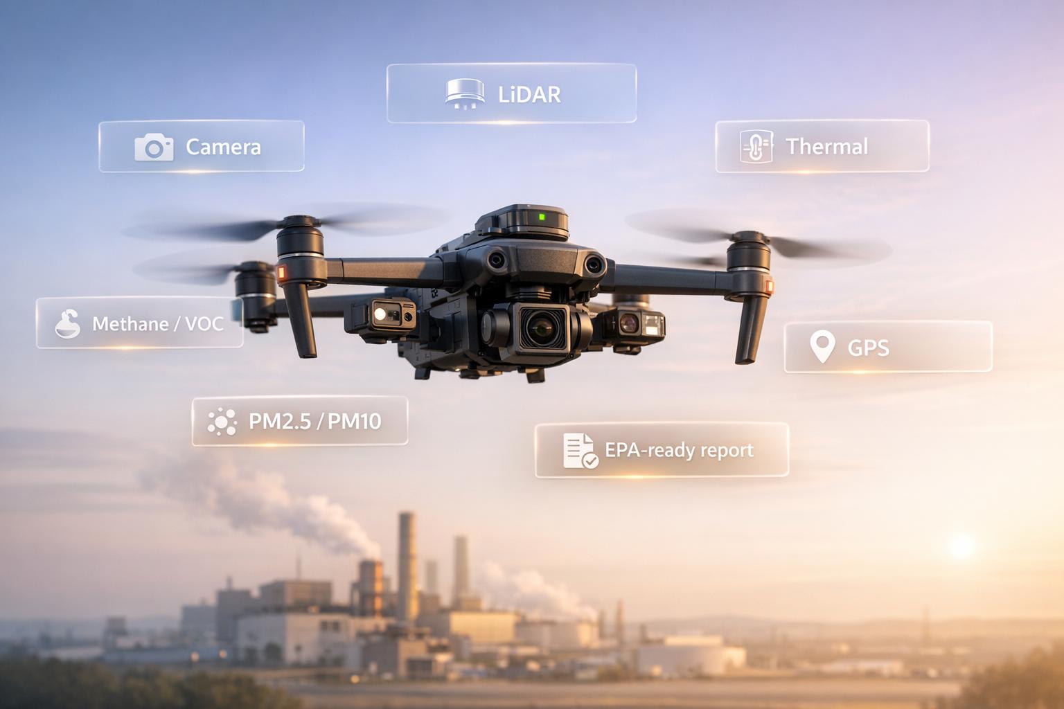 Top Drone Features for EPA Air Reporting