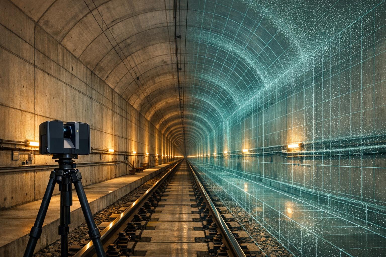 Digital Twins and LiDAR: Transforming Tunnel Surveys