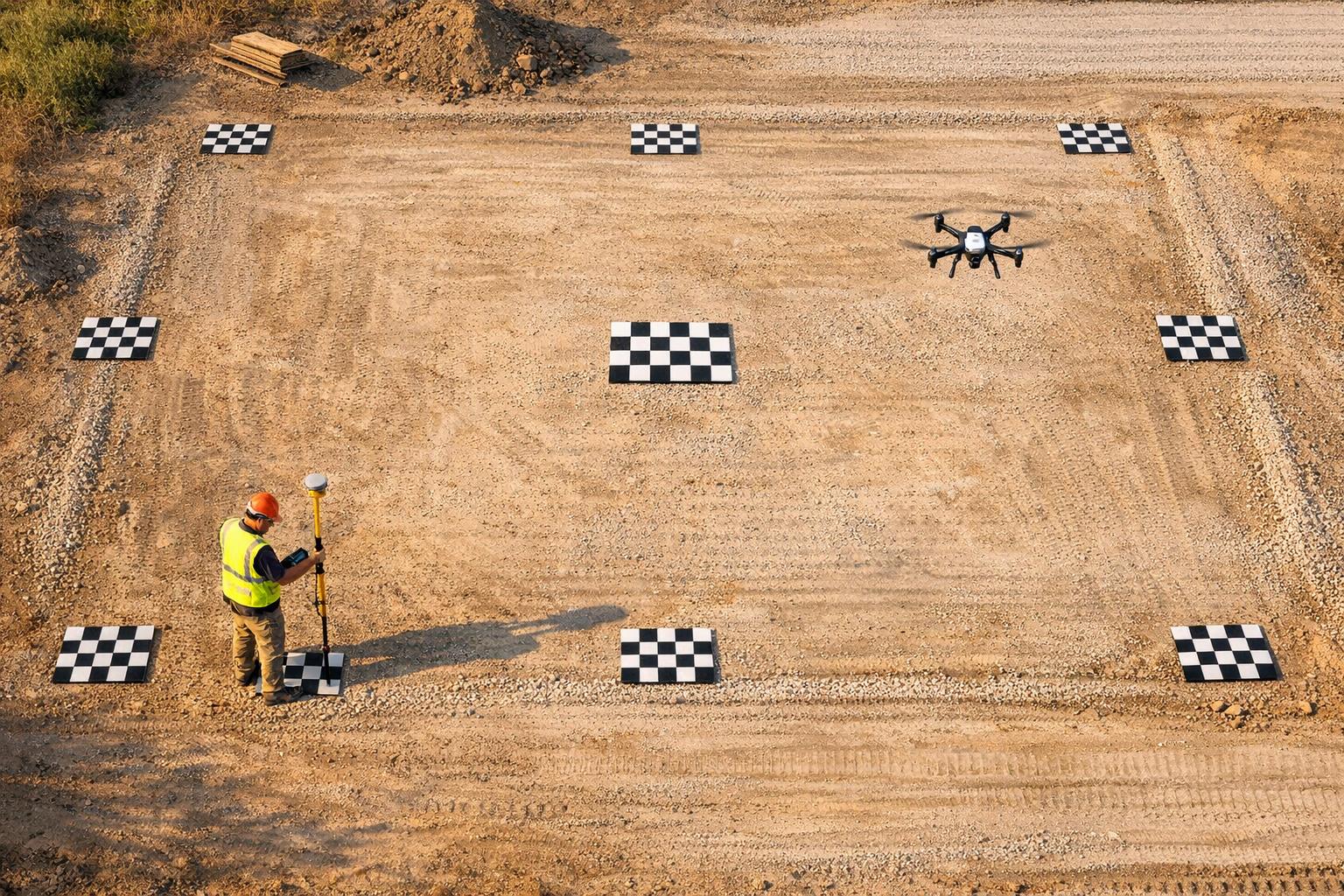 Best Practices for Ground Control in Drone Mapping