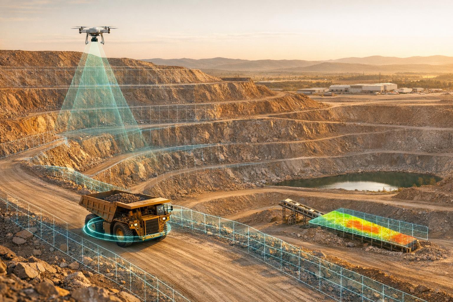 Digital Twin Models for Mining Operations