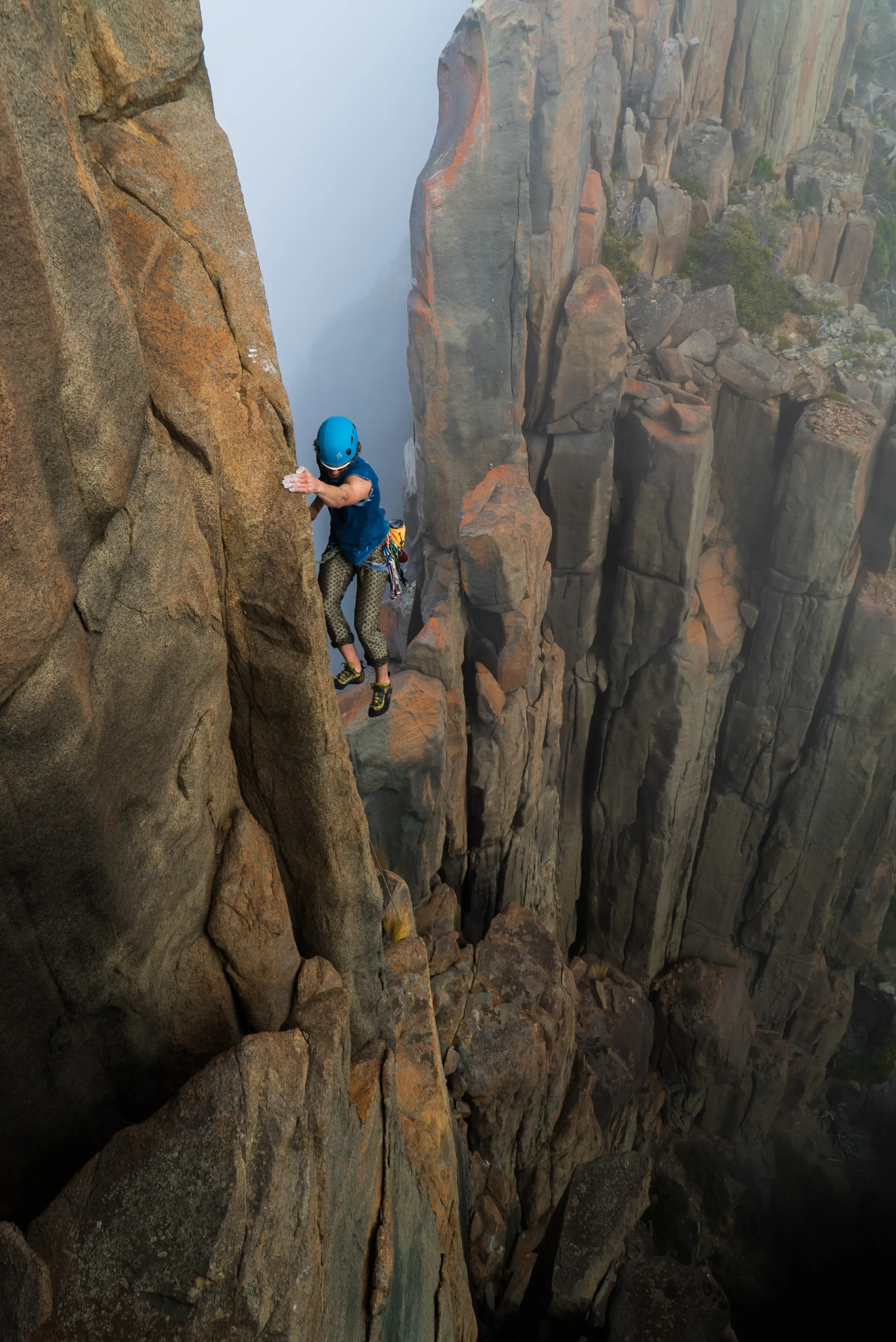 Easy basalt columns, Aus Grade 18, Tasmania Australia.