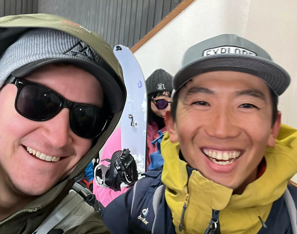 A Japanese tail guide & Norwegian Guest