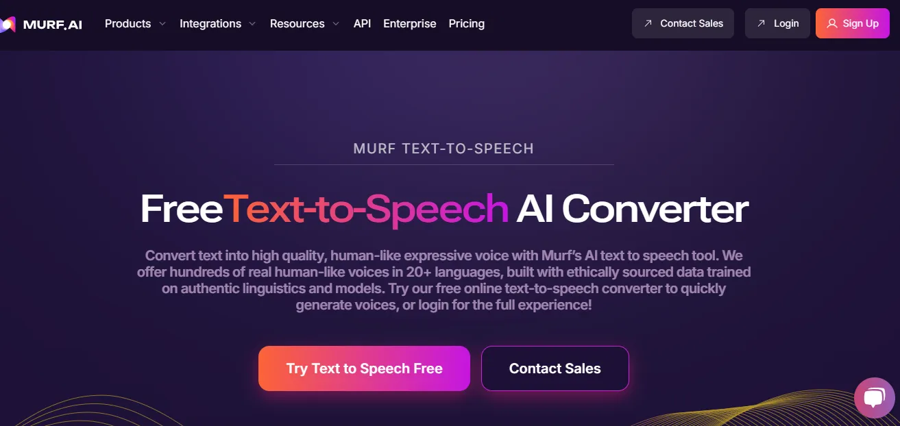 Murf AI TTS Converter