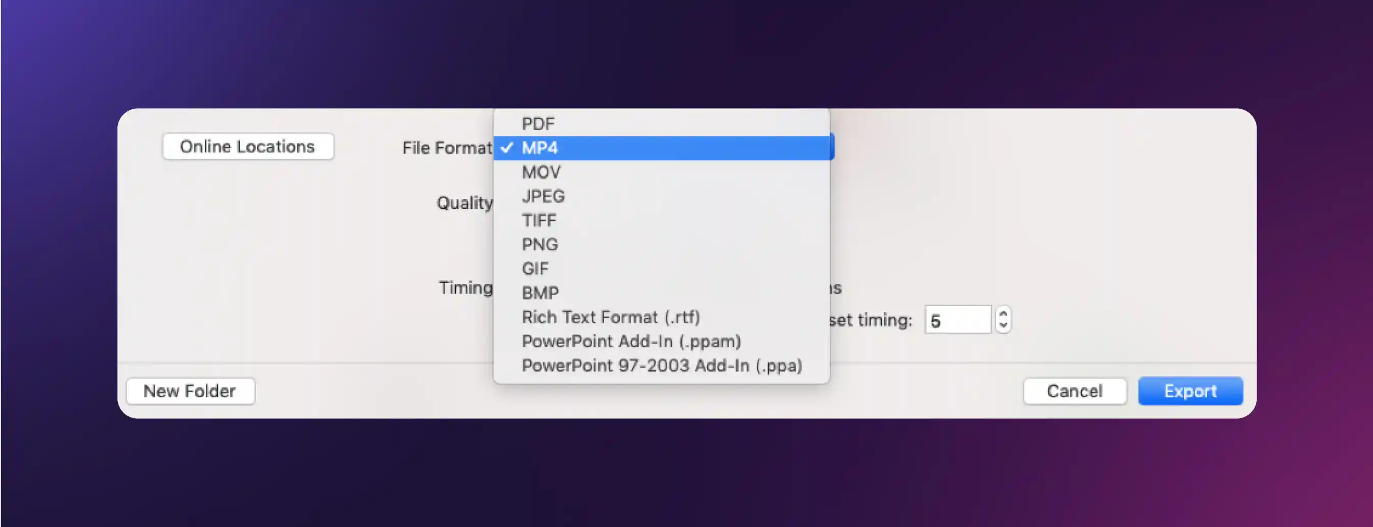 MP4 file format