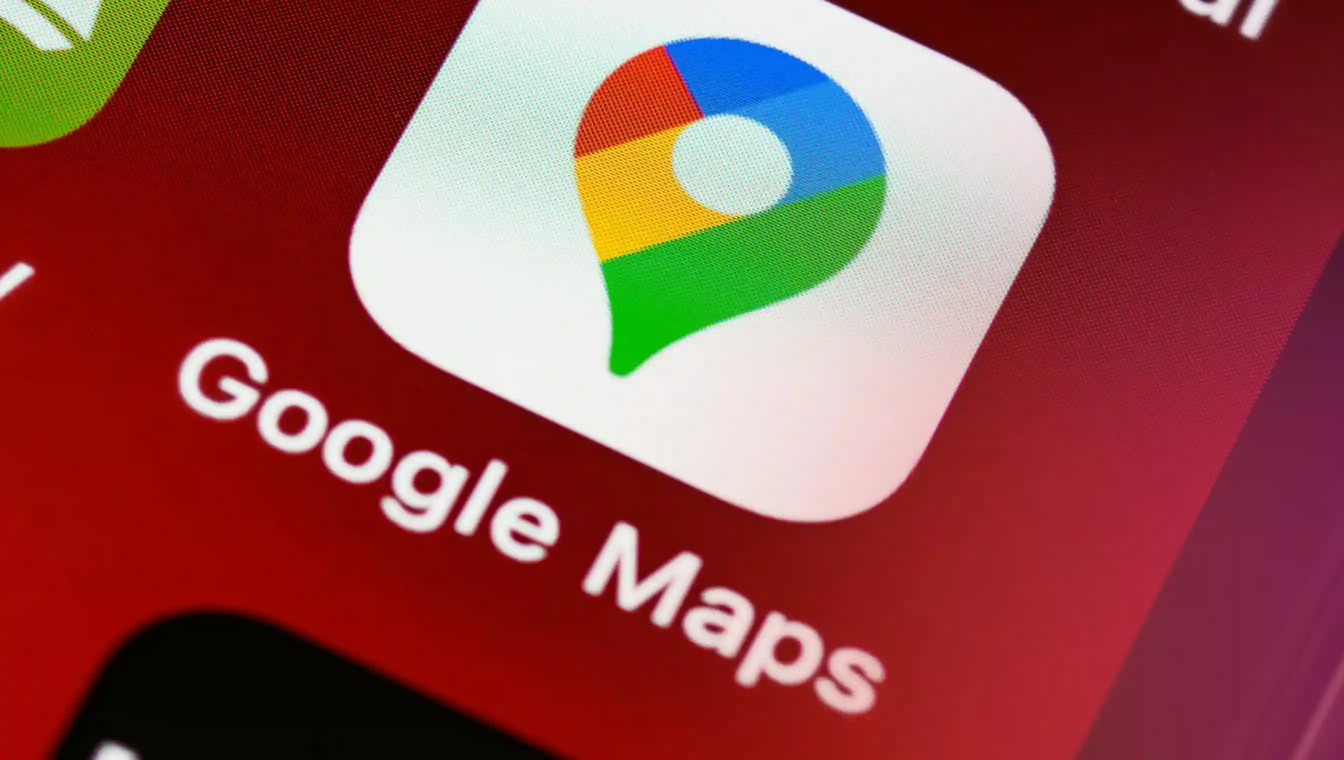 The Google Maps icon on your mobile device
