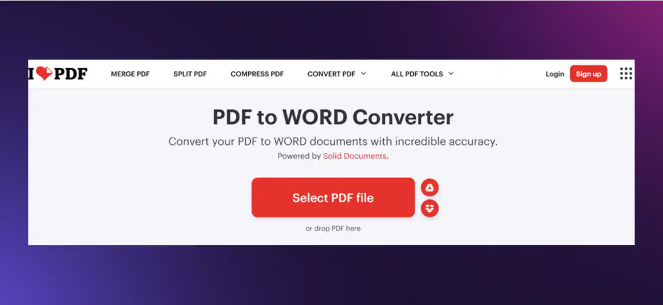 PDF to Word Converter