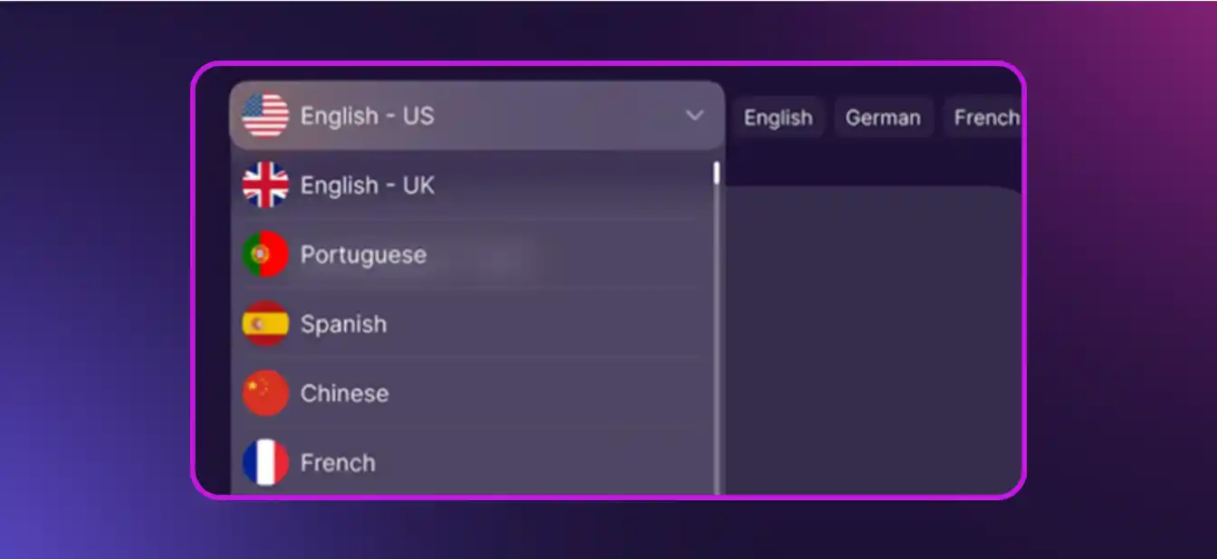 Choose Language