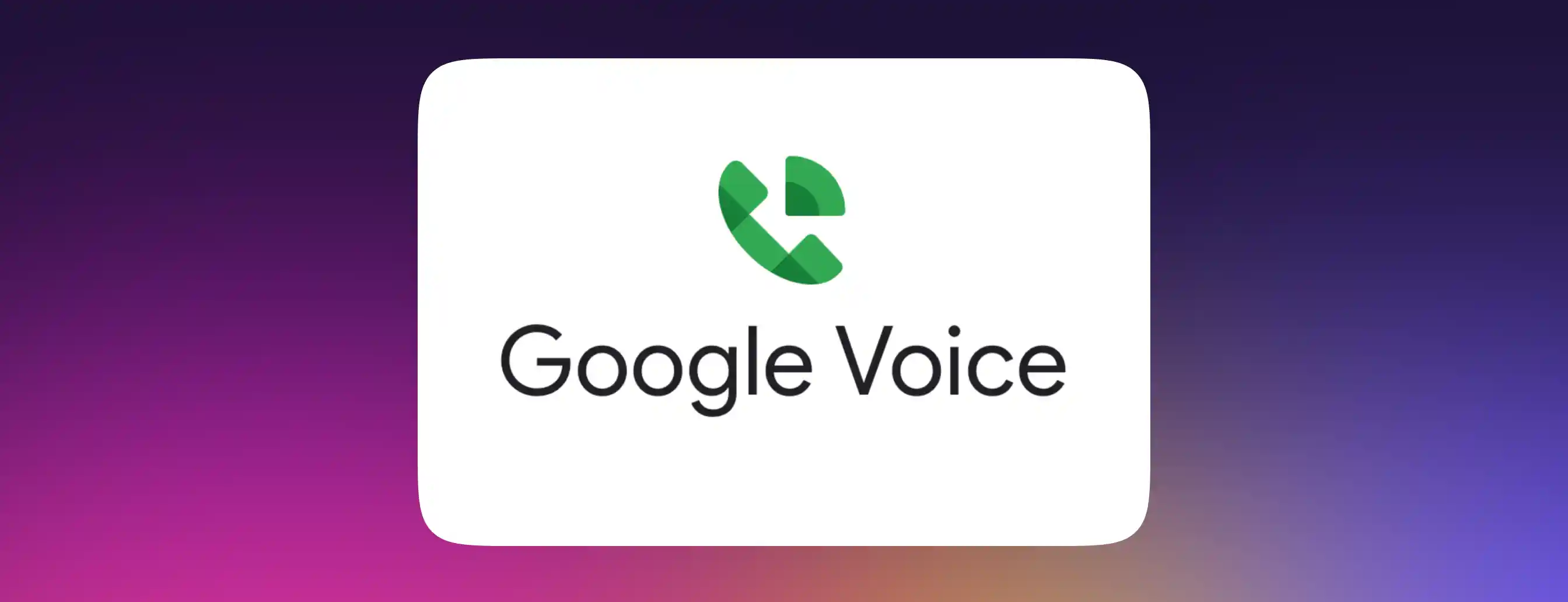 Google Voice App