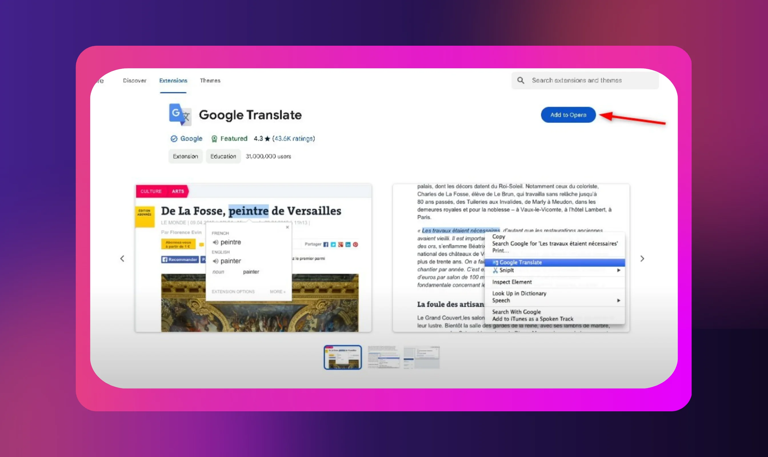 How to Add Google Translate to Opera GX