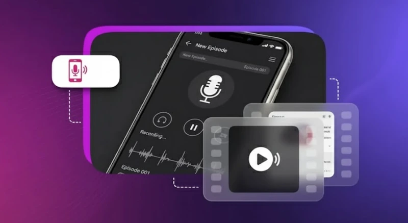 How to Make a Podcast on Phone (Androids & IOS) Using Free Tools & AI Voices