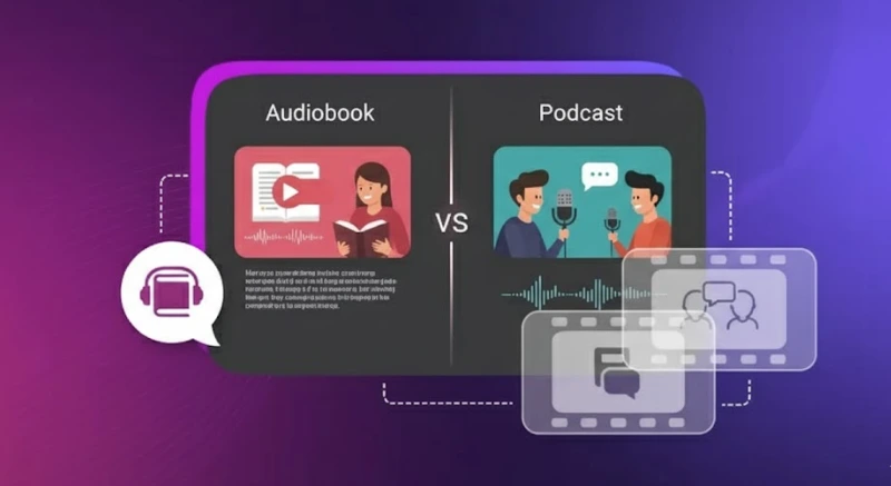 Audiobook vs Podcast: Complete Narratives or Conversational Connection?