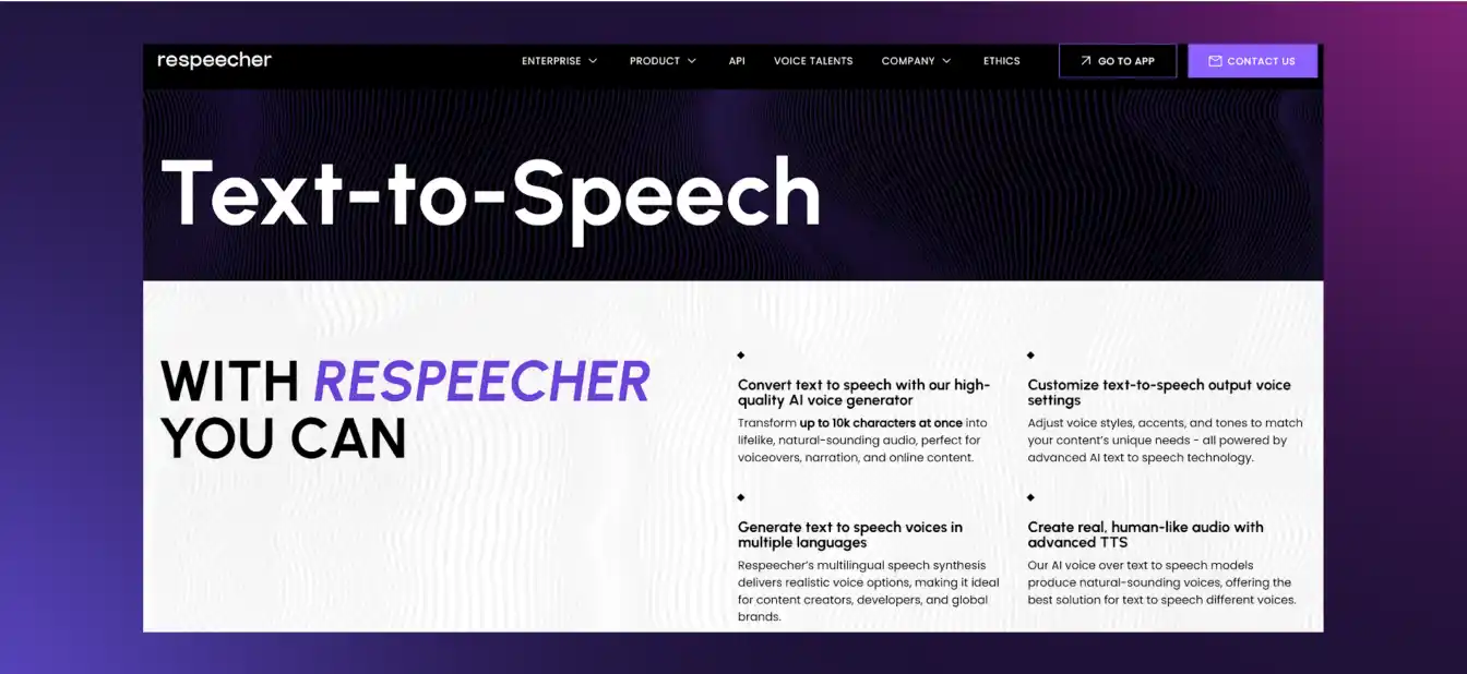 Respeecher