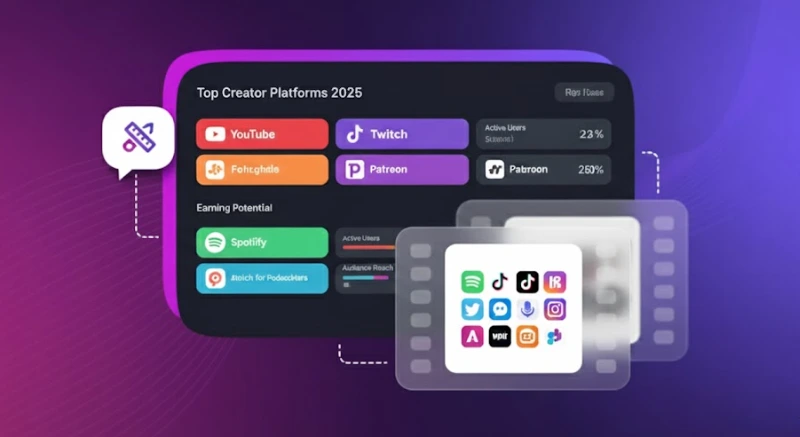 Best Content Creator Platforms in 2025: Top Websites for Creators