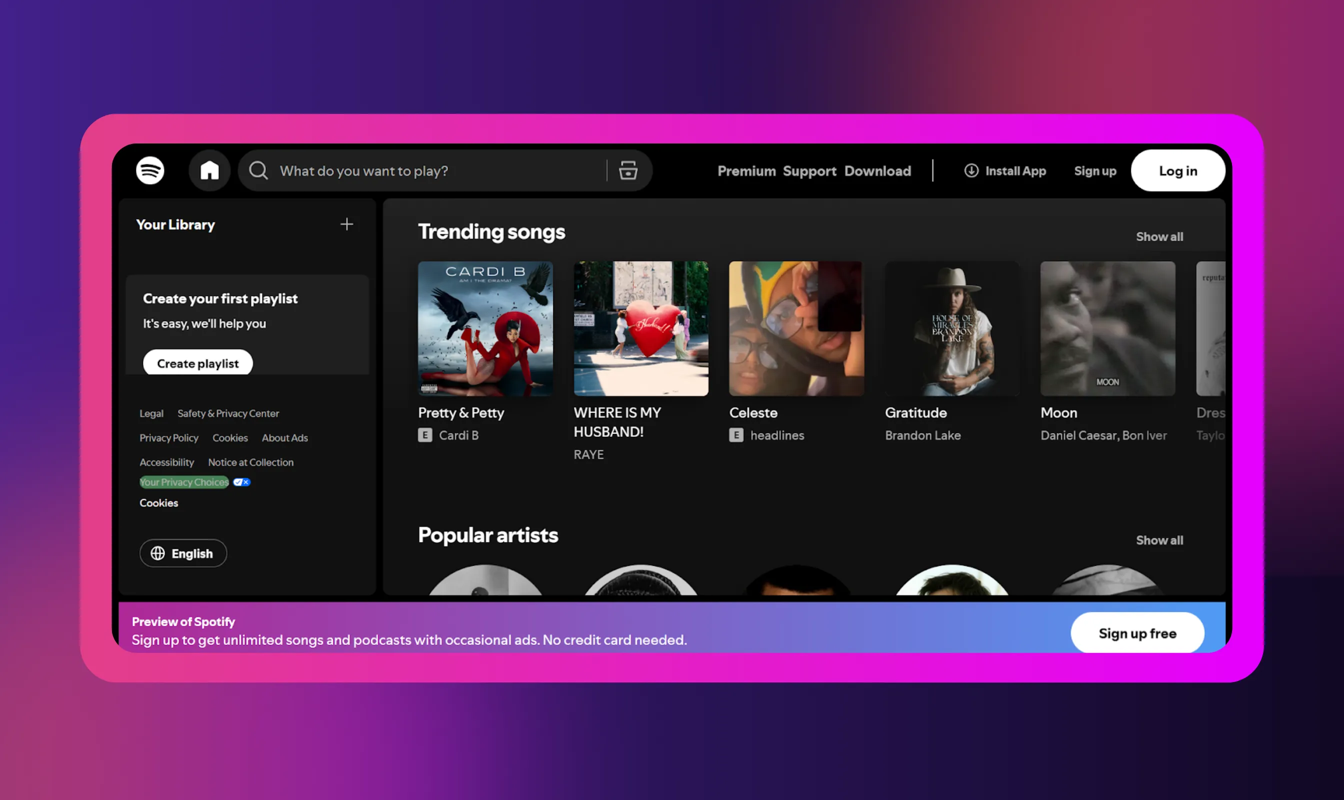 Spotify - Top Content Creator Platforms in 2025