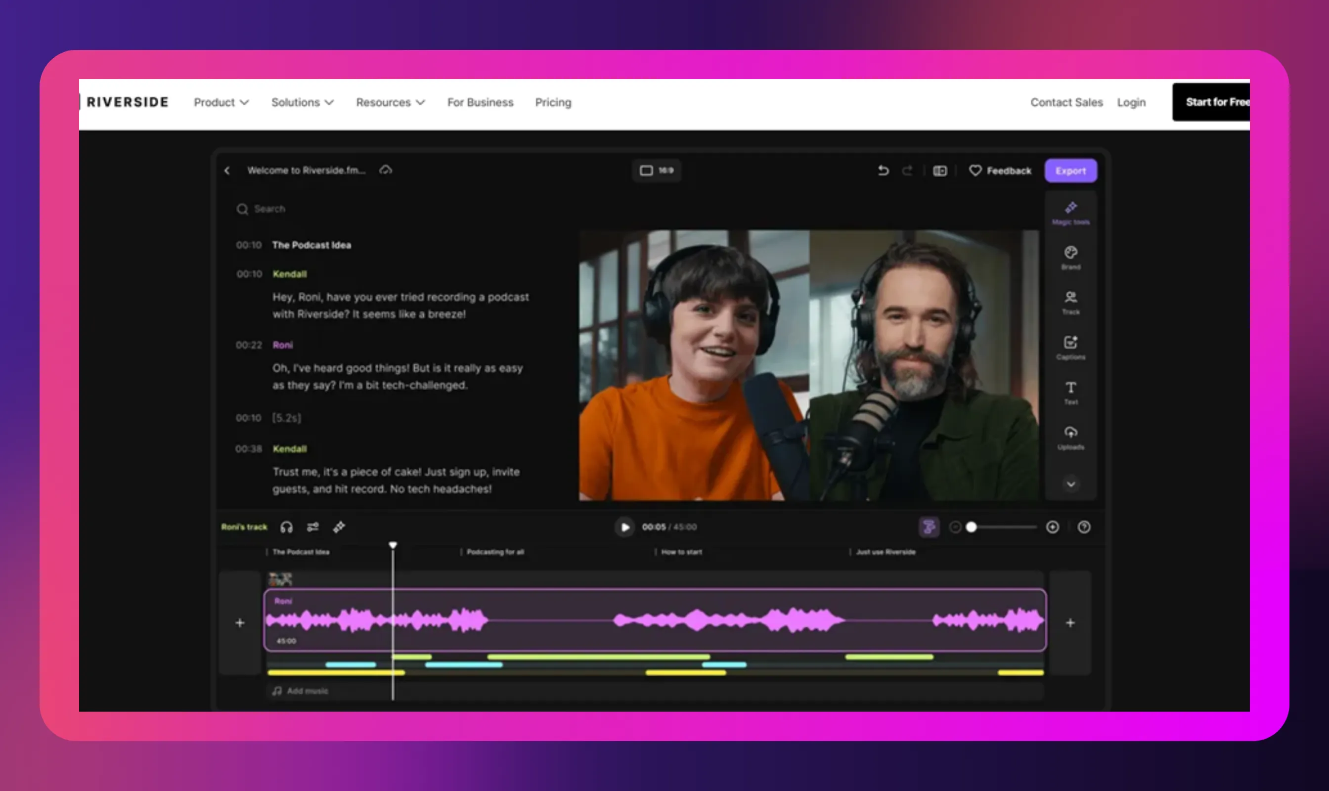 Top Podcast Recording Software Recommendations - Riverside.fm