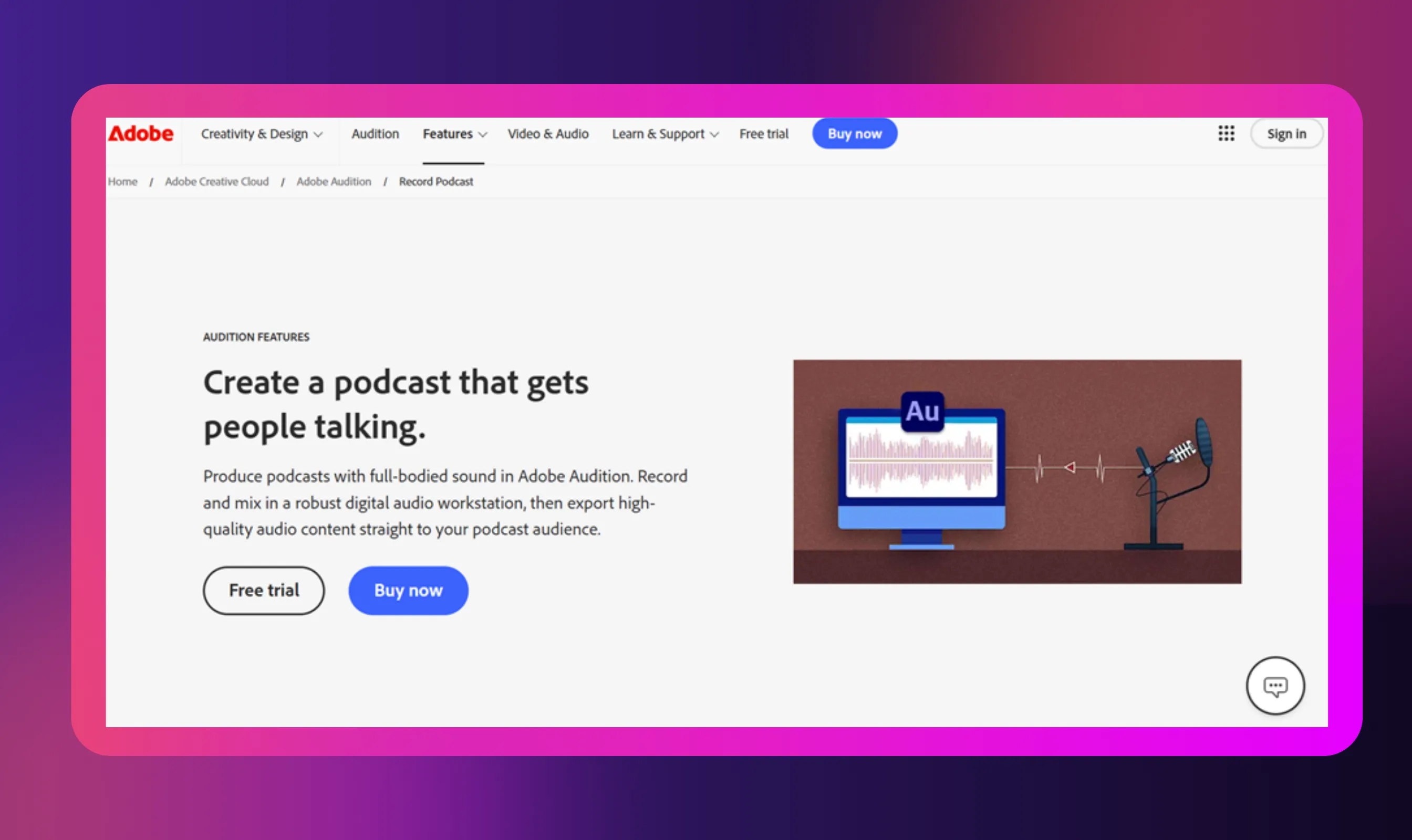 Top Podcast Recording Software Recommendations - Adobe Audition