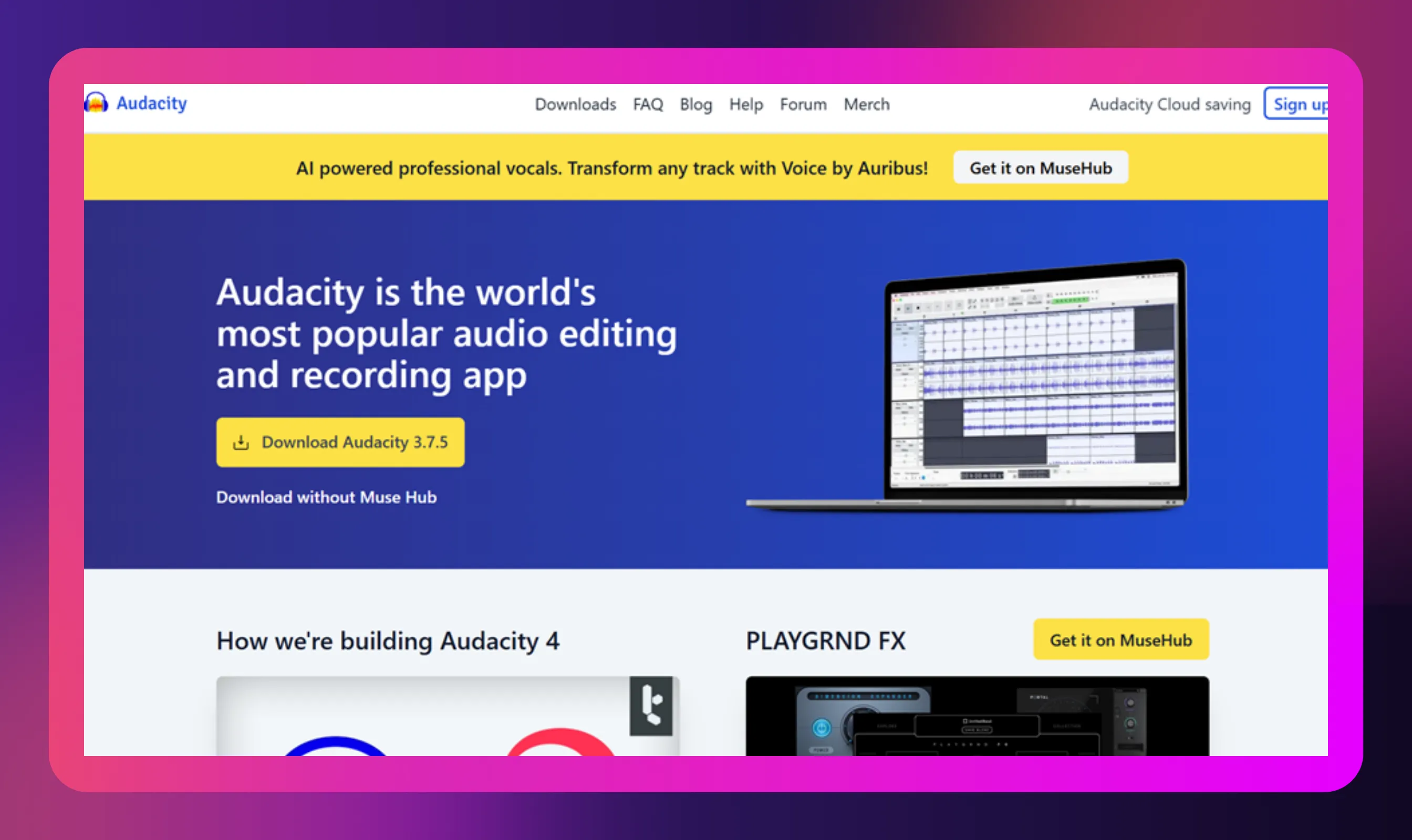 Top Podcast Recording Software Recommendations - Audacity