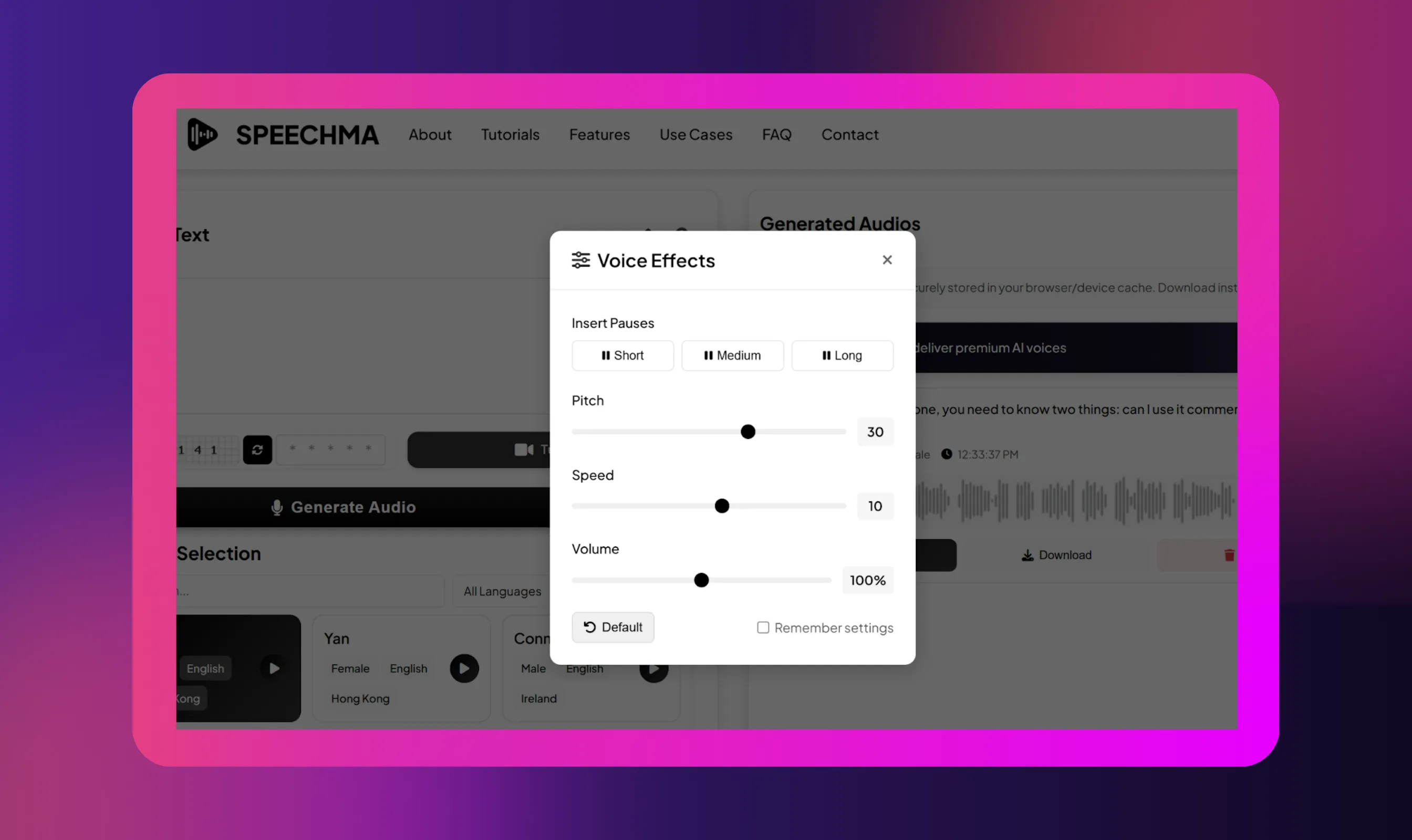 Speechma AI - Product Quality