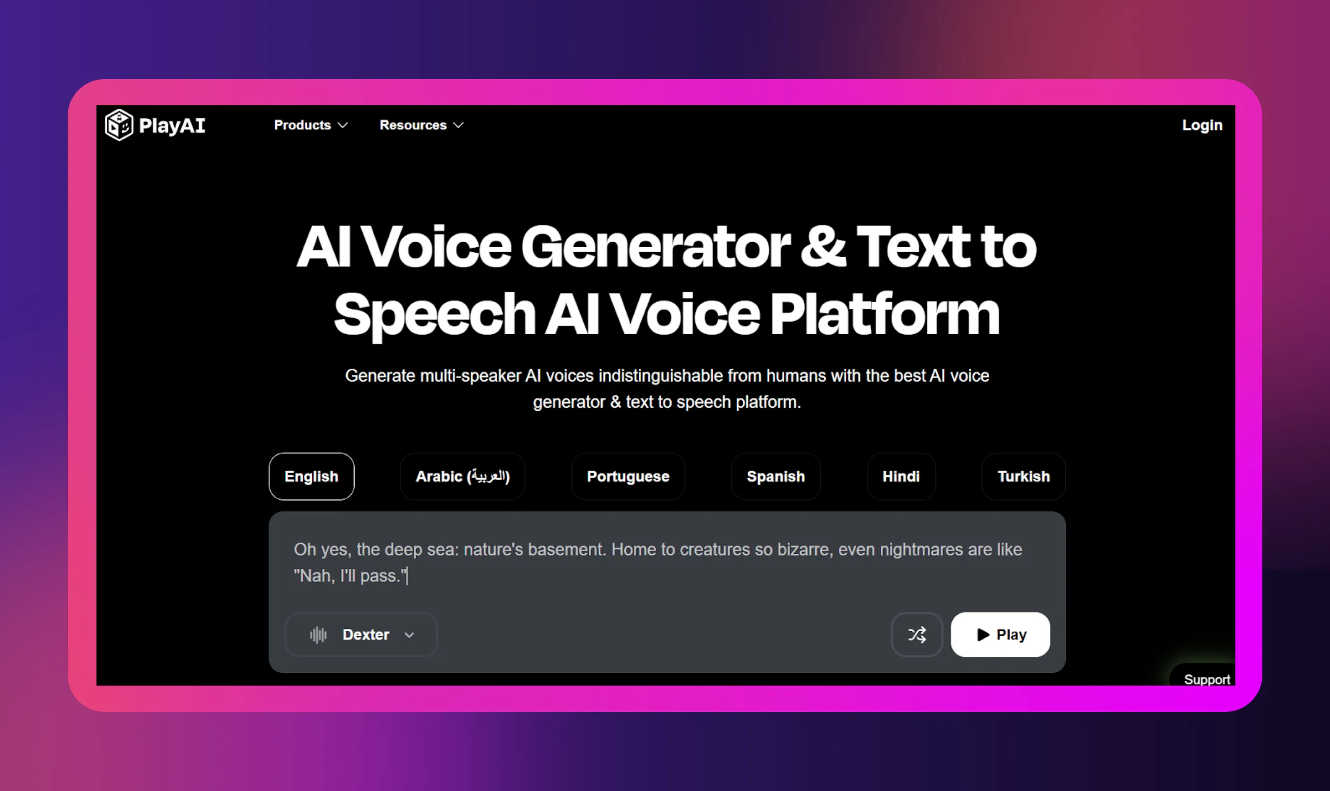Play.ht - Top 10 Cartesia Alternatives