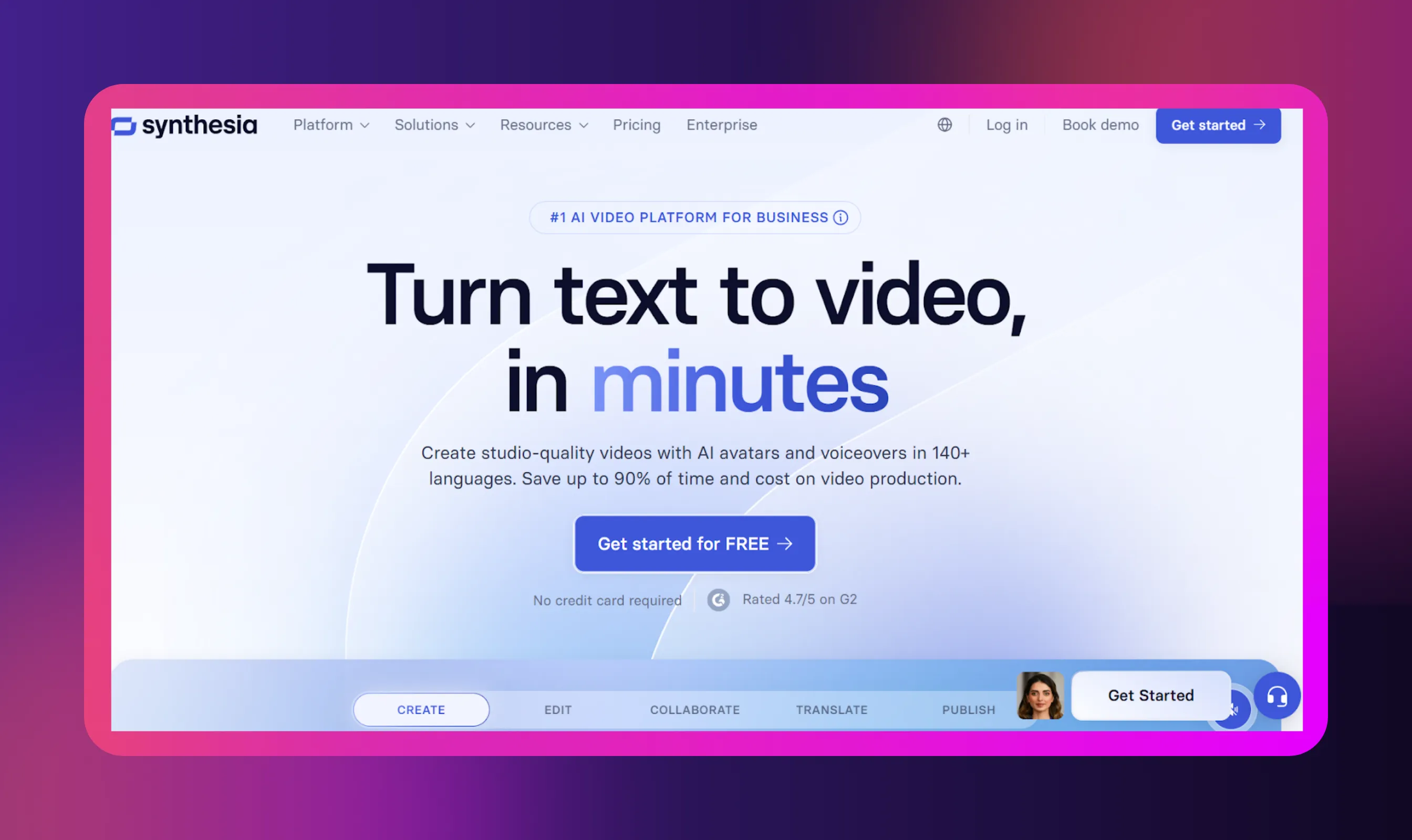 Synthesia - Top 10 Cartesia Alternatives