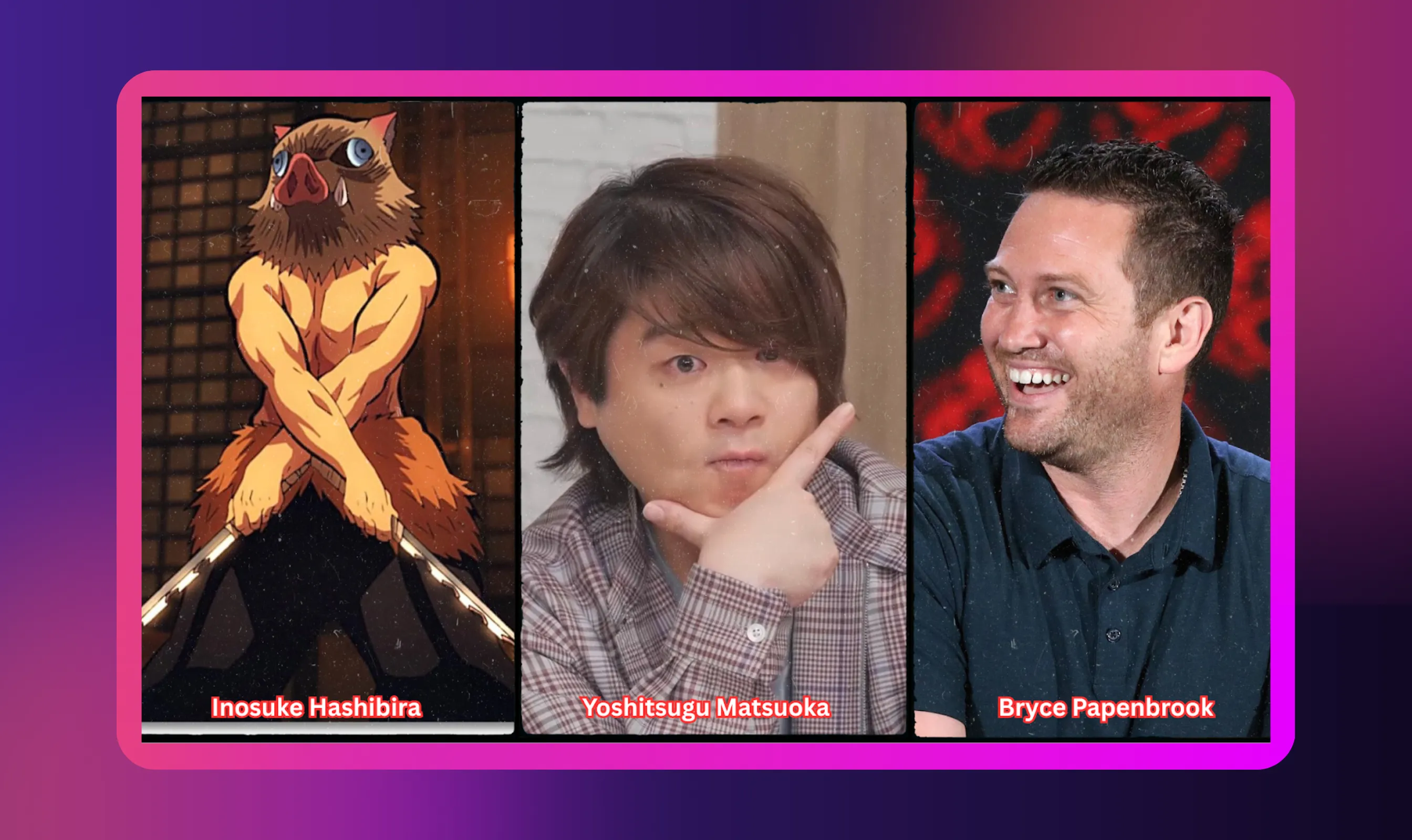 Inosuke Hashibira: The Talent Behind the Funny Chaos