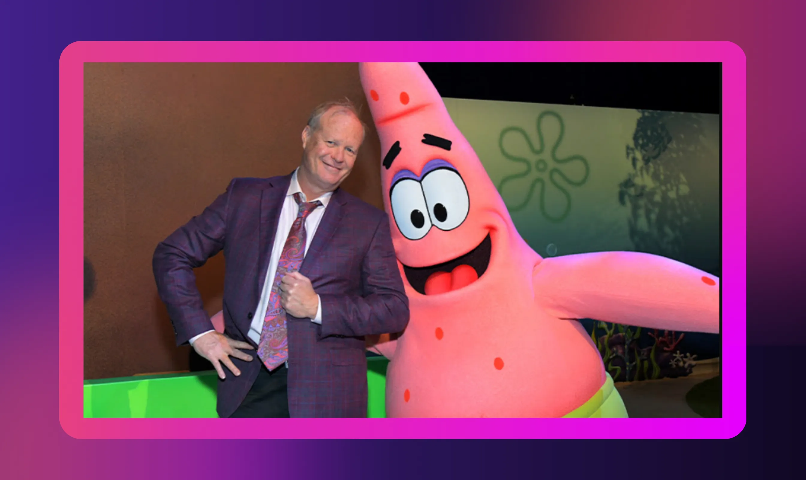 Bill Fagerbakke Voices Patrick Star