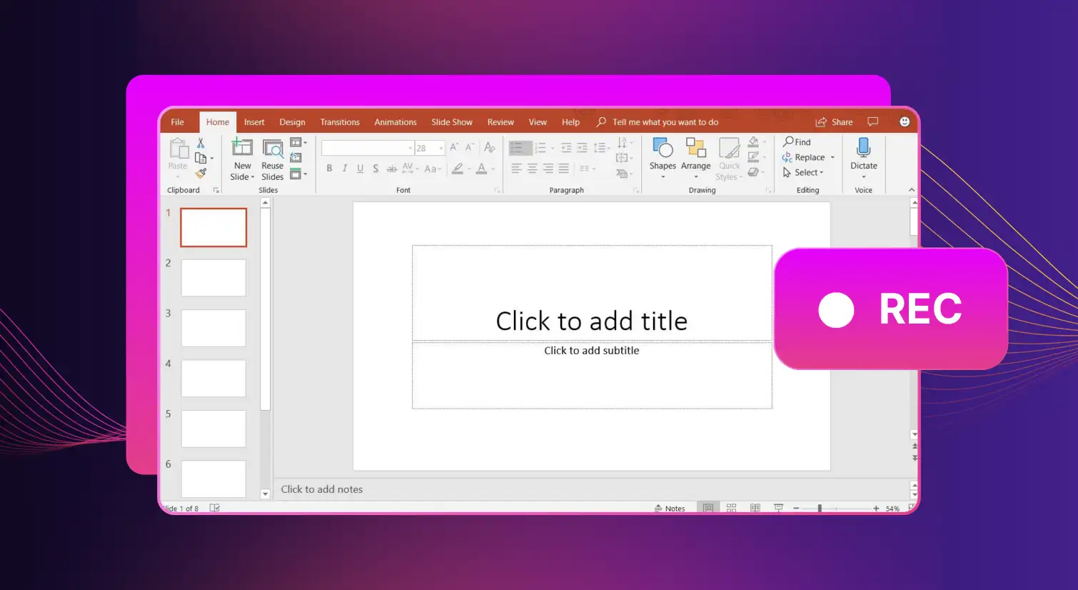 How to Record Yourself Presenting on Powerpoint?