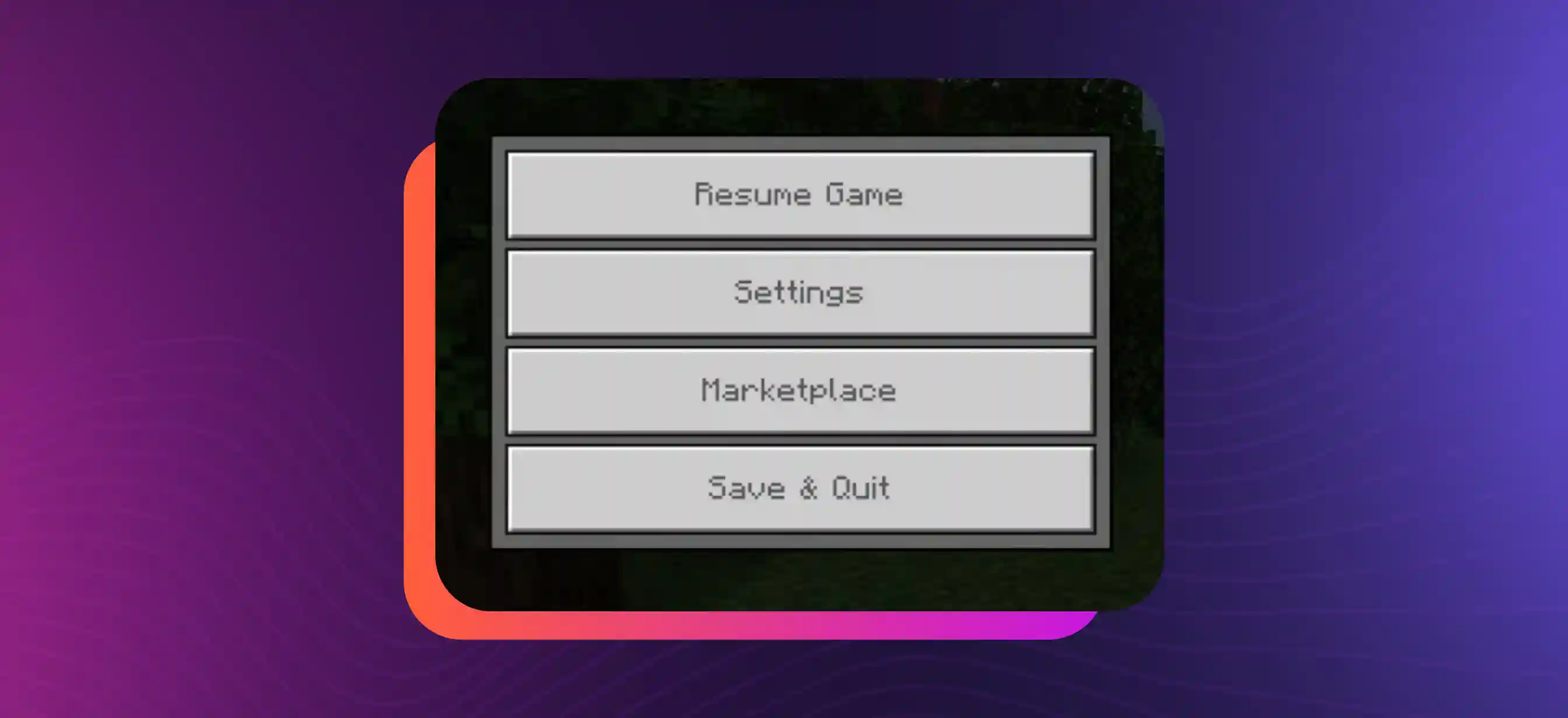 game's Settings Menu