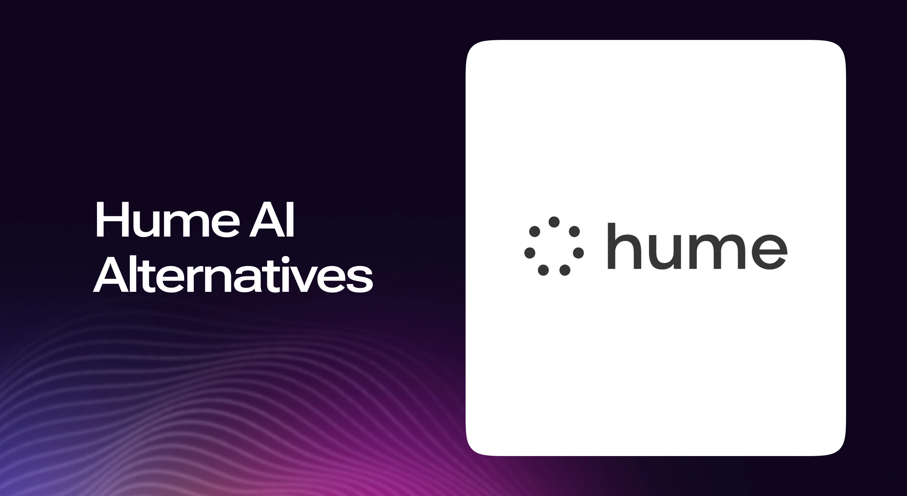 Top 10 Alternatives to Hume AI for Text-to-Speech in 2026