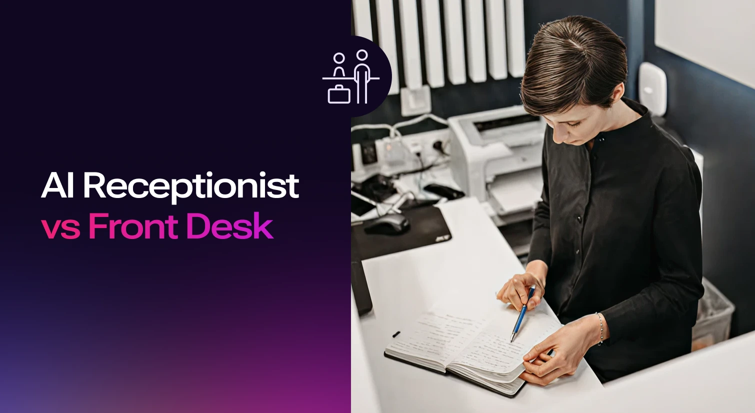AI Medical Receptionist vs. Traditional Front Desk Software