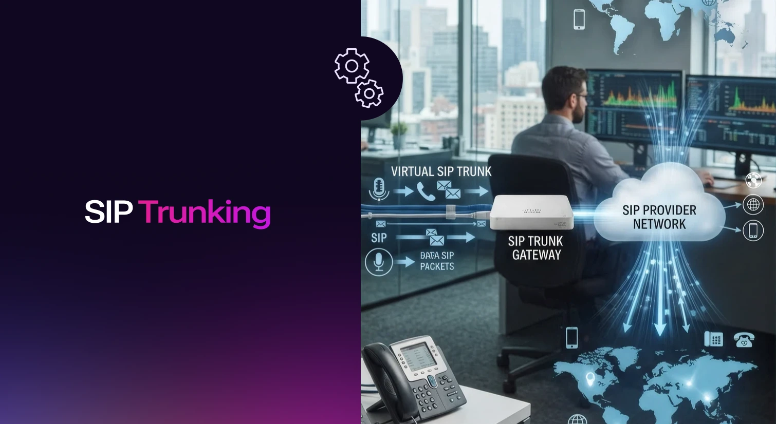 What is SIP trunking & How does it work? (2026 Guide)