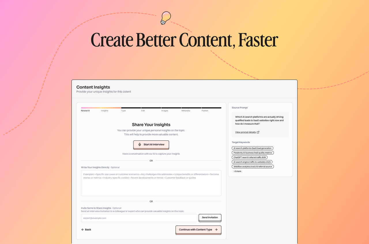 Painless content generation